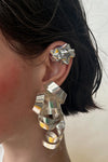 CONSTANÇA ENTRUDO Christmas bow silver ear cuff / earring series CE-SS24_EAR02-YIN CE-SS24_EAR01 2